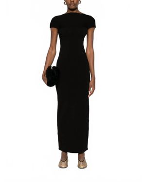 KHAITE Basile Dress - Black