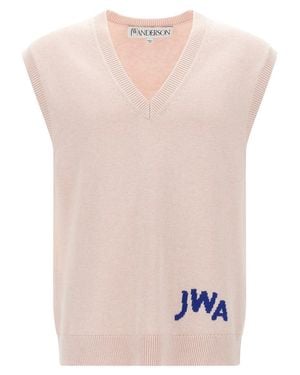 JW Anderson 'Jwa' Vest - Pink