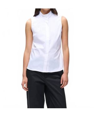 Inwear Belina Sleeveless Shirt - White