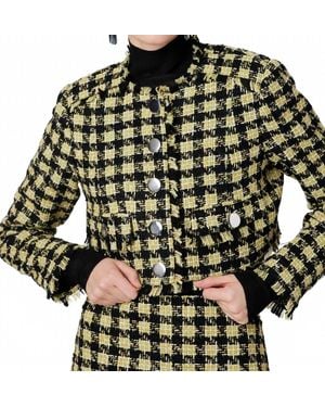 Toccin Lainey Crop Jacket - Green