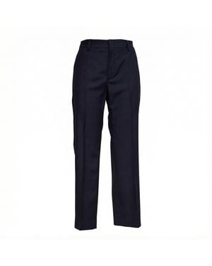 N°21 Straight-Leg Casual Pants - Blue