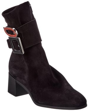 Arche Teomay Leather Bootie - Black