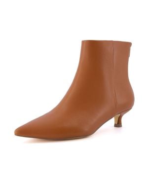 Cushionaire Barbi Kitten Heel Bootie - Brown
