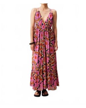FRNCH Pioneer Vitoria Dress - Red