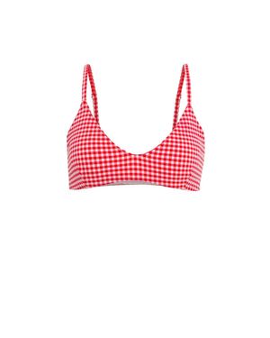 Em on Holiday Gingham Bikini Set Swimsuit - Red