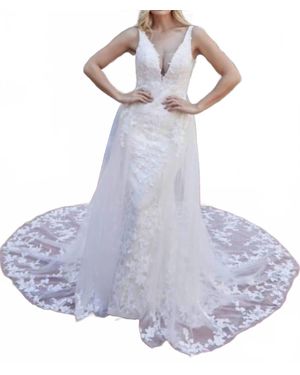 Beloved by Casablanca Blakelyn Wedding Dress - Blue