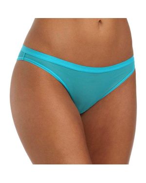 La Perla Studio Kingfisher Semi Sheer Panty - Blue
