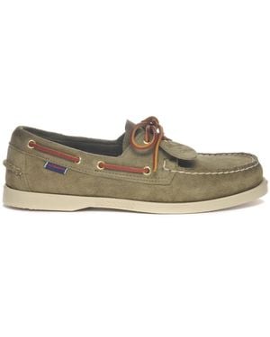 Sebago Italian Suede Leather Moccasins - Multicolor