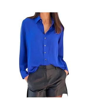 Finley Mini Monica Shirt - Blue
