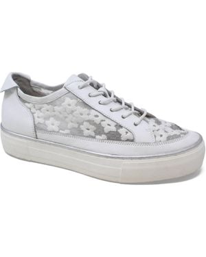 DJANGO & JULIETTE Faders Platform Sneakers - White