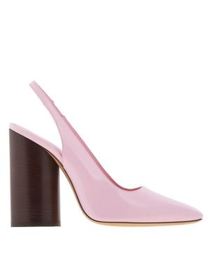 Ferragamo Ferragamo Pamela Leather Slingback Pumps - Pink