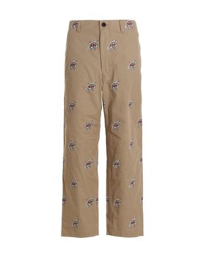 JUNYA WATANABE パンツ(その他) 白x黒 2000424O0062 Junya Watanabe Pants for Men | Online Sale up to 72% off | Lyst