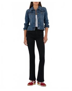 Kut From The Kloth Julia Crop Jacket - Blue