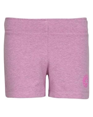 Converse Overdyed Chuck Patch Shorts Kids 12-14 Elastic Waist Jdm348 - Purple