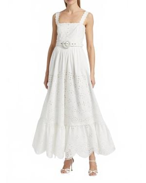 Hemant & Nandita Adya Long Dress - White