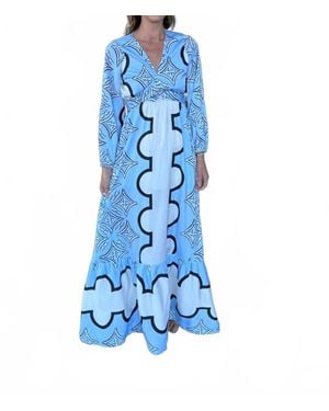 Lavi Eva Maxi Dress - Blue