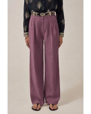 MAISON HOTEL Marina Pants - Purple