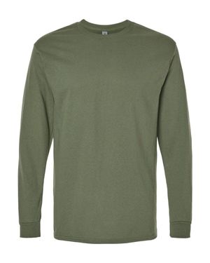 Gildan Heavy Cotton Long Sleeve T-Shirt - Green