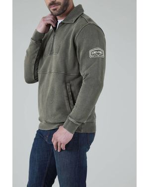Kimes Ranch Kimes Yoakam 1/4-Zip Pullover - Gray