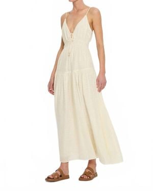 Kivari Chantelle Maxi Dress - Natural
