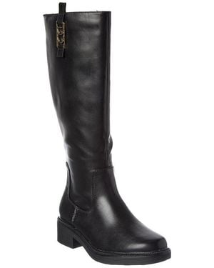 Byblos Logo Boot - Black