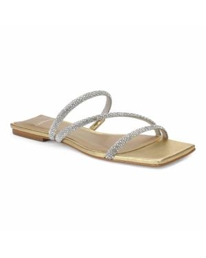 Carrano Sue Dress Flat Sandal - Metallic