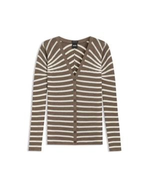 BOSS Buttoned Cardigan - Gray
