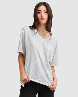 Belle & Bloom Brave Soul Oversized T-Shirt - White