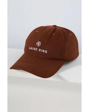 Anine Bing Jeremy Baseball Cap - Brown
