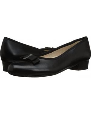 Eric Michael Myra Low Block Heel Pumps - Black