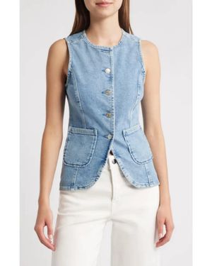 Rails Portola Denim Top - Blue