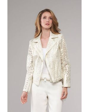 Insight Laser Cut Jacket - Natural
