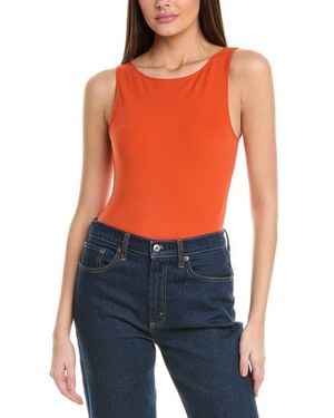 RE/DONE High Neck Bodysuit - Orange