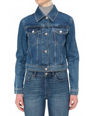 DL1961 Vika Classic Denim Jacket - Blue