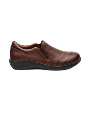 Aetrex Helena Casual Slip-On Sneaker - Brown