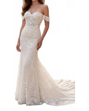 Mori Lee Philomena Wedding Dress - Multicolor