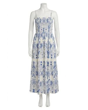 Z Supply Nadine Palm Maxi Dress - White