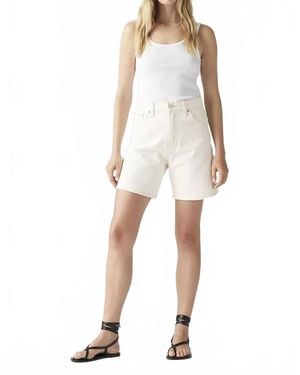 Levi's High Rise Baggy Short - Natural