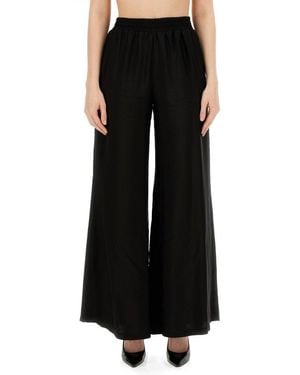 パンツ Fabiana Filippi Relaxed Fit Wide Leg Pants Fabiana Filippi Relaxed Fit Pants in Black | Lyst