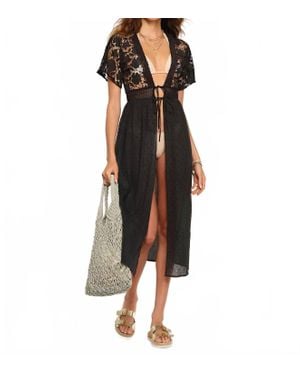 Heartloom Ora Midi Cover-Up - Black