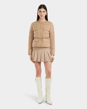 Rudsak Francesca Quilted Light Down Jacket - Natural