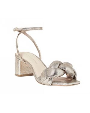 Loeffler Randall Avril Low Heel Sandal - Metallic