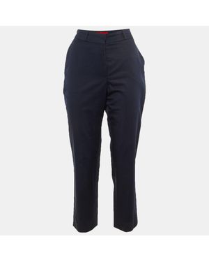 Carolina Herrera Cotton Pants - Blue