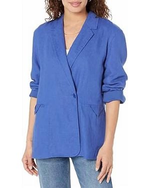 Madewell Athens Crossover Blazer - Blue