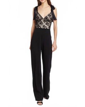 Amanda Uprichard Audrielle Jumpsuit - Black