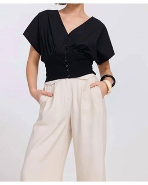 SOVERE Versed Top - Black