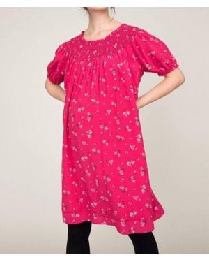 HATCH Leona Maternity Dress - Pink
