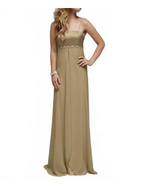 Milano Formals Silken Symphony Gown - Natural