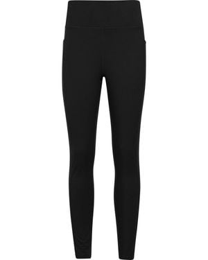 Mountain Warehouse Ladies Breeze Full Length Leggings - Black