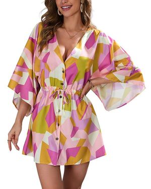 VERA DOLINI Mini Dress - Red